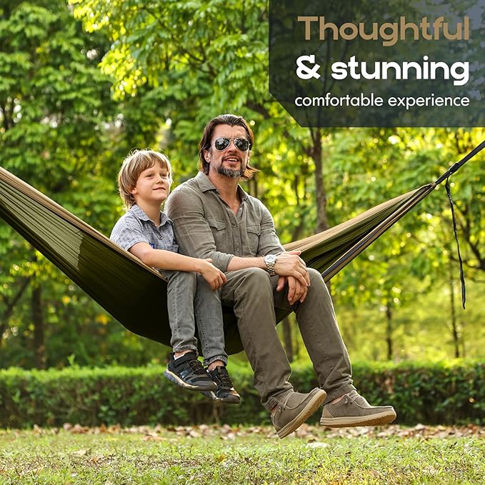 Camping Hammock Mosquito Net,Double & Single Portable Hammocks Hammocks with 2 Tree Straps,Hammock Tent for Travel Camping,Camping Accessories for Indoor Outdoor Hiking Backpacking Backyard Beach