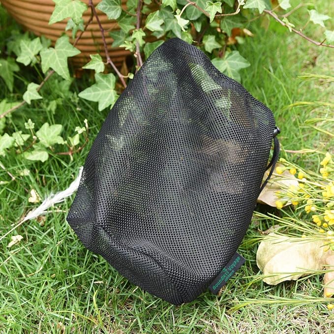 5pcs Nylon Mesh Bag Stuff Sack Golfball Pot Outdoor Tools S