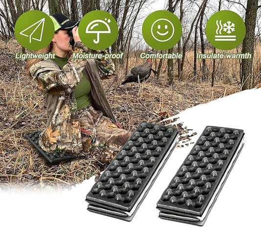 Portable Seat Cushion,Hunting Lightweight Foam Sit Pad,Camping Foam Mat for Hunting,Camping,Hiking, Outdoor Activities