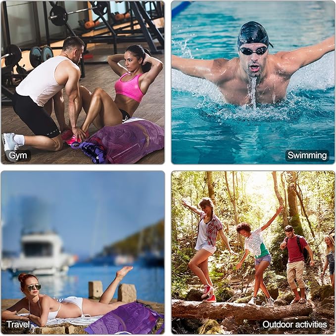 BeeGreen Drawstring Backpack for Men Women Athletic Gym Sports Workout Beach Swim …