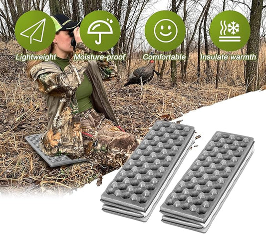 Portable Seat Cushion,Hunting Lightweight Foam Sit Pad,Camping Foam Mat for Hunting,Camping,Hiking, Outdoor Activities
