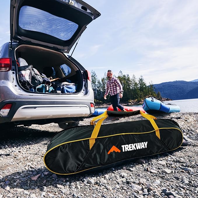 Trekway Waterproof Portable Vehicle Awning| Pop up Canopy | Sun Shade with Outdoor Privacy Wall| Great for Camping| Beach| Picnics| Etc.| Fit Great on Car| SUV| Jeep| Etc.