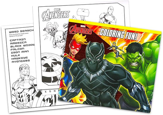 Marvel Avengers Activity Set for Kids - Ultimate Superhero Arts and Crafts Bundle with Activity Book, Pads, Stickers, and More