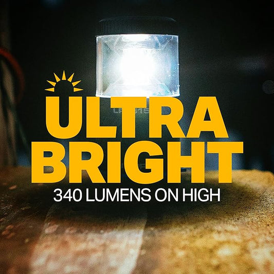 LUXPRO Waterproof, Floating Rugged Camping LED Lantern w/340 Lumens - LP1515
