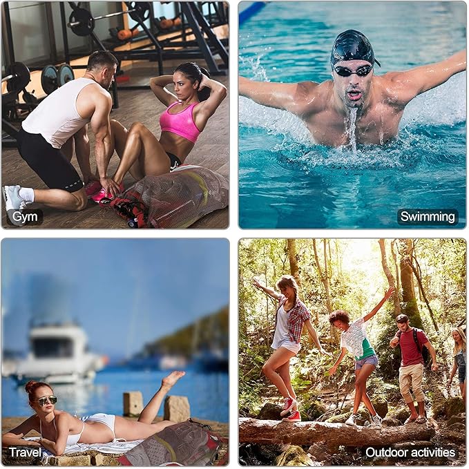 BeeGreen Drawstring Backpack for Men Women Athletic Gym Sports Workout Beach Swim …