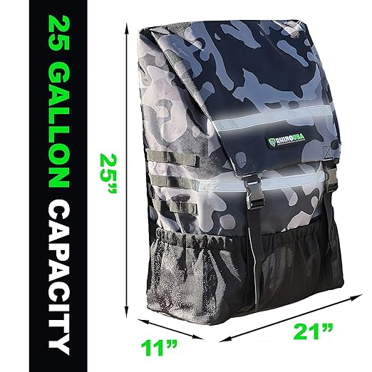 Rhino USA Spare Tire Trash Bag - Ultimate Car Storage Solution For Overlanding Accesories, Firewood, Water, Camping Essentials and More!