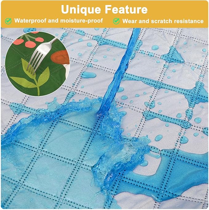 ICOSY Picnic Blankets Beach Blanket, Waterproof Outdoor Blanket Sandproof Picnic Camping Mat Camping Essentials 78" x 59"