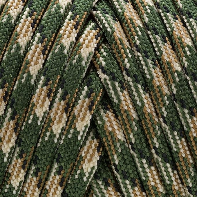 TOUGH-GRID Premium 550lb Paracord Rope - 500Ft White - 100% Nylon Type III Mil-Spec - UV & Abrasion Resistant - Heavy Duty Strands - Outdoor Survival Rope - Used by US Military - Made in USA