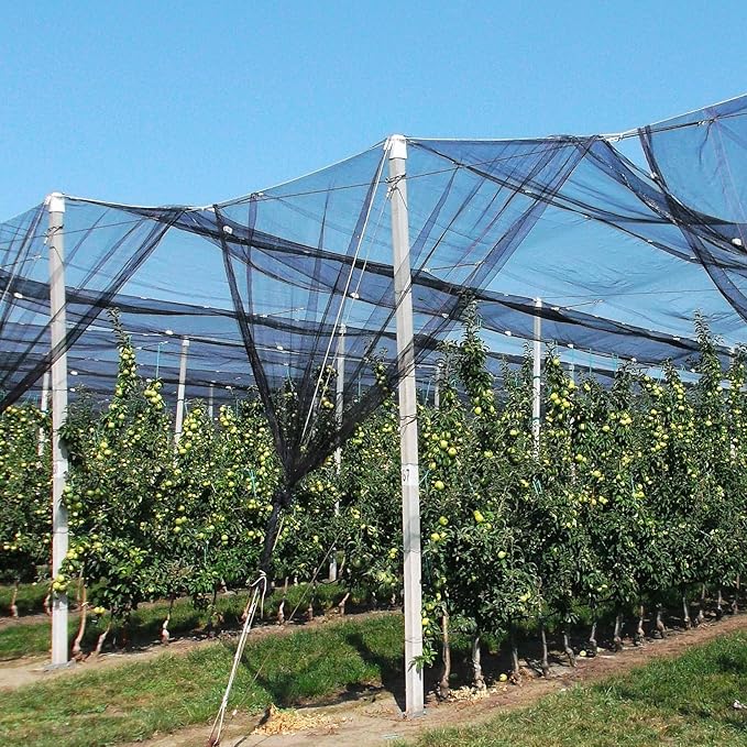 Unves Mosquito Net, 39 x 10 Ft Mosquito Netting for Patio Insect Bird Netting for Garden Protection, Hexagonal Mesh Garden Net Breathable Plant Covers Protect Vegetables Fruits from Birds Bugs