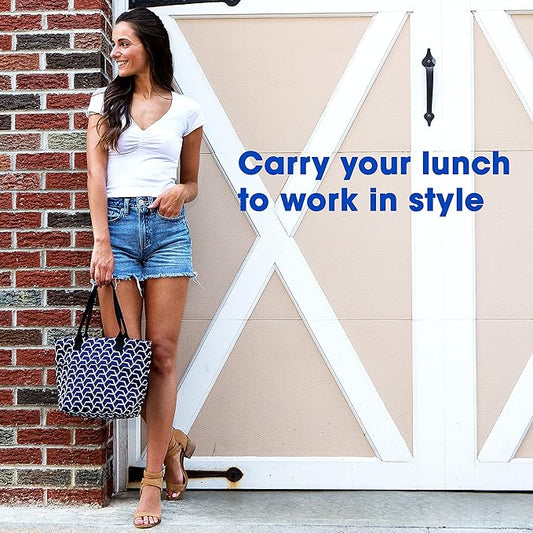 J World New York Lunch Tote Bag Insulated Lunch-Box for Women & Teen Girls, Bellis