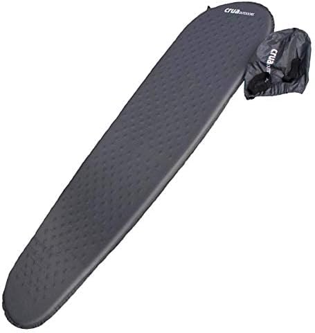 Crua Self Inflating Camping Mattress Sleeping Pad with Quick and Easy Inflation Ideal for All Weather