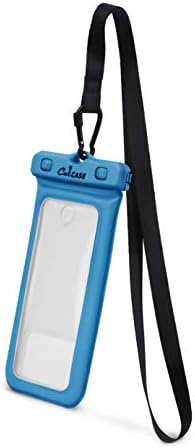 CaliCase Extra Large Waterproof Floating Phone Pouch - IPX8 Waterproof Floating Phone Case with Lanyard for iPhone X-14/ S20-S23/ Pixel 1-7