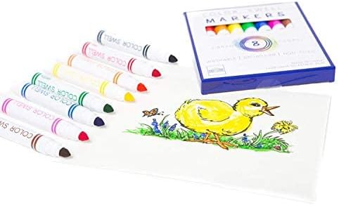 Color Swell Bulk Washable Markers (288 Total) – 36 Packs, 8 Colors per Pack – Ideal for Teachers, Kids, Party Favors, Classrooms, Donations, Students - Broad Line Bulk Markers
