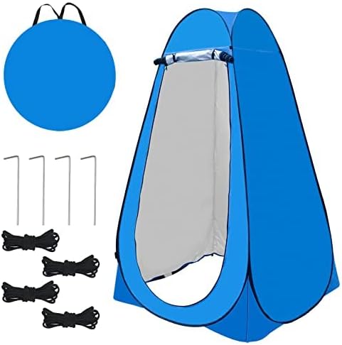 Pop Up Privacy Tent Shower Tent Changing Tent Portable Outdoor Camping Bathroom Toilet Tent Changing Dressing Room Privacy Shelters Room for Hiking and Beach Sun Shelter Picnic Fishing- Waterproof