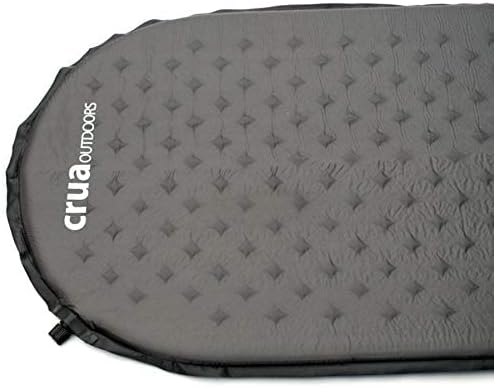Crua Self Inflating Camping Mattress Sleeping Pad with Quick and Easy Inflation Ideal for All Weather