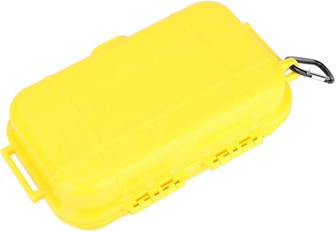 Tbest Waterproof Dry Box Airtight Outdoor Shockproof Storage Case Multipurpose Carry Box Container Inner Rubber Pad Detachable 4 Colors