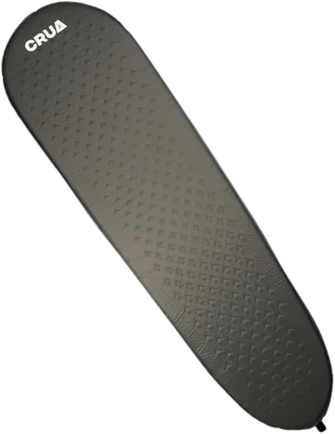 Crua Self Inflating Camping Mattress Sleeping Pad with Quick and Easy Inflation Ideal for All Weather