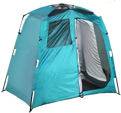 Outdoor Double Shower Tent Changing Room Privacy Portable Camping Shelters Oversize Space Instant Pop Up Privacy Tents for Camping