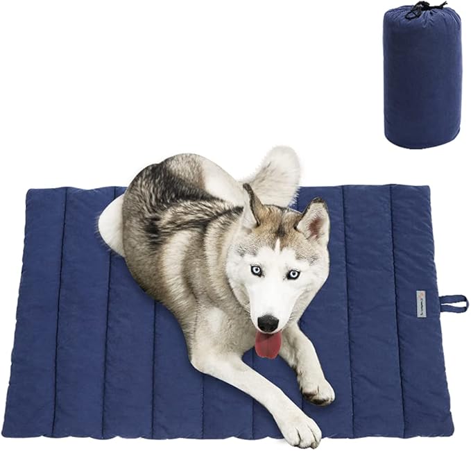 Outdoor Dog Bed, Waterproof, Washable, Large Size, Durable, Water Resistant, Portable and Camping Travel Pet Mat