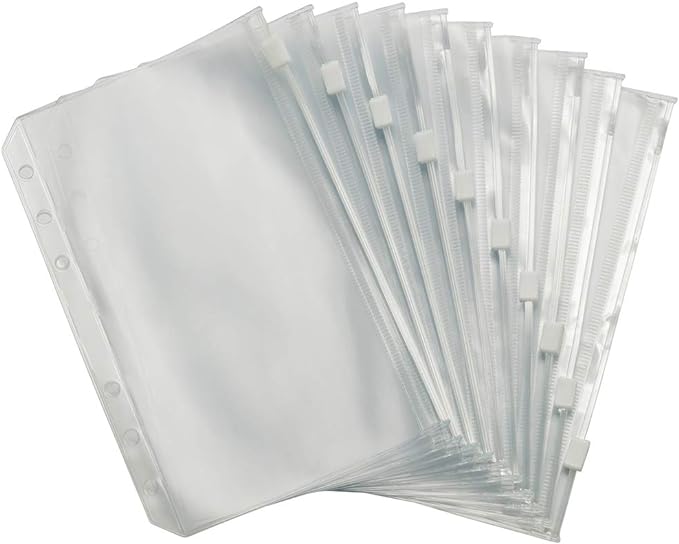 Dr.Fish Bait Binder Bags Worm Wallet Binders Travel Portable Compact Tackle Storage for Soft/Hard Baits, Leaders, Lines, Rigs