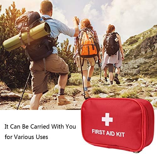 AOUTACC 6 Pack Empty First Aid Kit Bag, Lightweight Empty First Aid Bag for Emergency at Home, Office, Car, Outdoors, Boat, Camping, Hiking(Bag Only)
