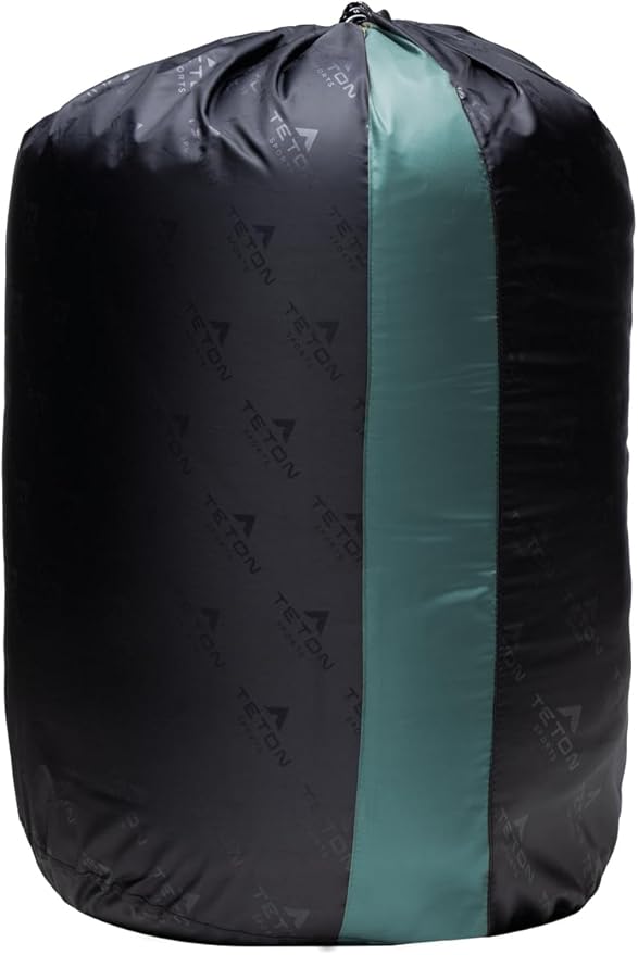 Teton Celsius Regular, -25F, 20F, 0F Degree Sleeping Bags, All Weather Bag for Adults and Kids, Camping Made Easy and Warm, Travel Sack Included