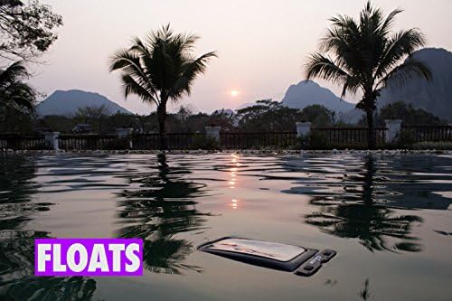 CaliCase Extra Large Waterproof Floating Phone Pouch - IPX8 Waterproof Floating Phone Case with Lanyard for iPhone X-14/ S20-S23/ Pixel 1-7