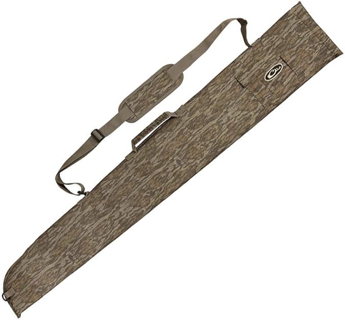 Drake Waterfowl® Side-Opening Soft Gun Case - Water Resistant, Adjustable Strap, Choke Tube Pocket - Tactical Shotgun Case