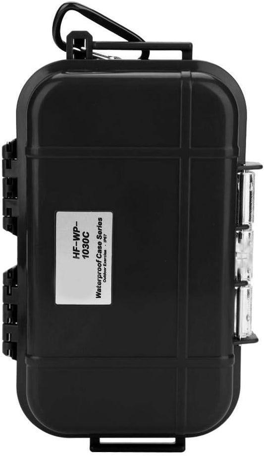 Tbest Waterproof Dry Box Airtight Outdoor Shockproof Storage Case Multipurpose Carry Box Container Inner Rubber Pad Detachable 4 Colors