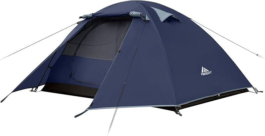 Forceatt Camping Tent 2/3/4 Person, Professional Waterproof & Windproof Lightweight Backpacking Tent Suitable for Outdoor,Hiking,Camping, Mountaineering and Travel