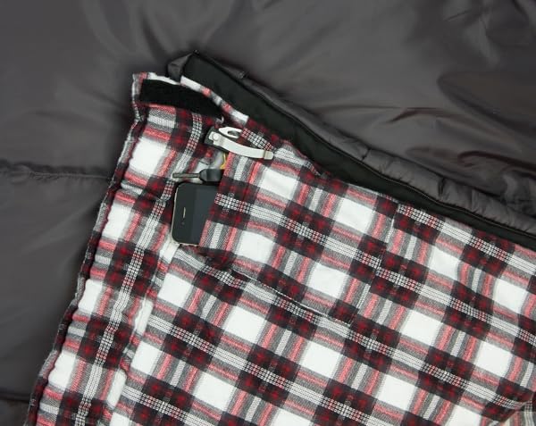 Teton Celsius XXL Sleeping Bag, Cold Weather Sleeping Bags for Adults and Kids, Camping Made Easy and Warm. Compression Sack Included, 35F, 25F, 0F, 20F Degree