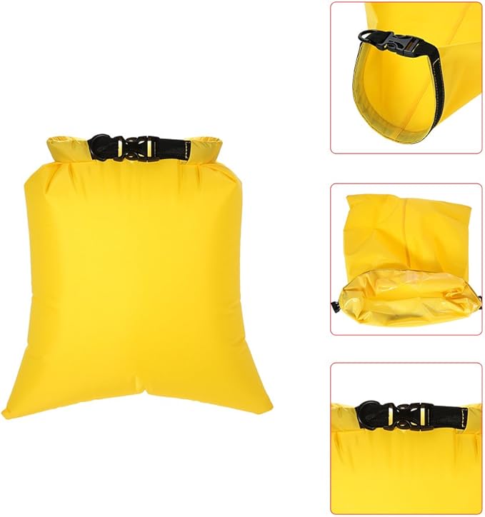 Lixada Waterproof Dry Bags, 3/5/6 Pack Ultimate Dry Sack - 3L+5L+8L Lightweight, Roll Top Outdoor Dry Sacks for Kayaking Camping Hiking Traveling Boating Water Sports