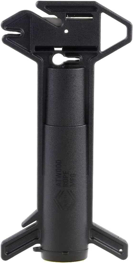 Atwood Rope MFG Ready Rope™ 550 Paracord 100 Feet 7-String Core Nylon Parachute Cord Outside Survival Gear Made in USA | Lanyards, Bracelets, Handle Wraps, Keychain (Black)