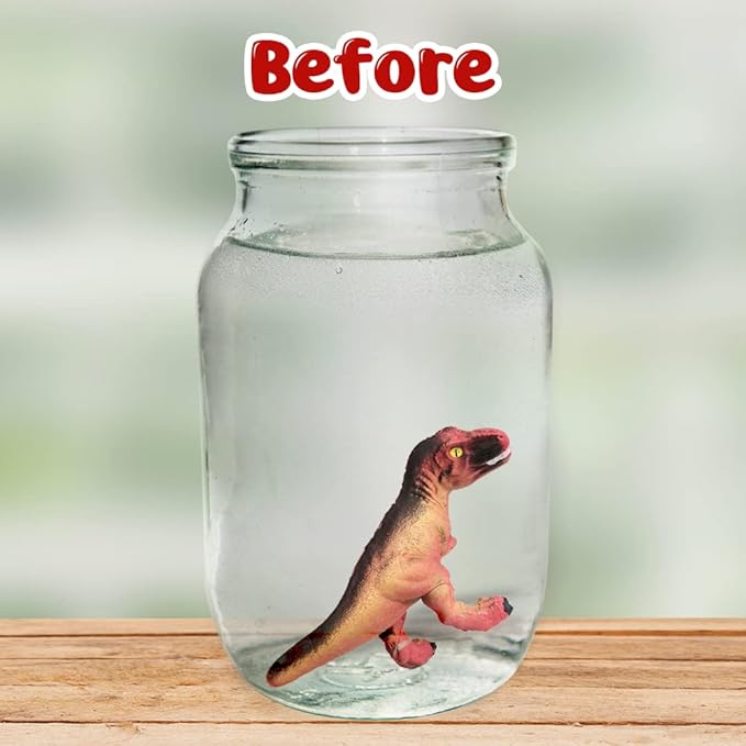 ArtCreativity Colossal Growing Dinosaurs, Set of 2, Dinosaur Water Growing Toys That Become 3X Big, Dinosaur Party Favors and Decoration Supplies, STEM Toys for Boys and Girls