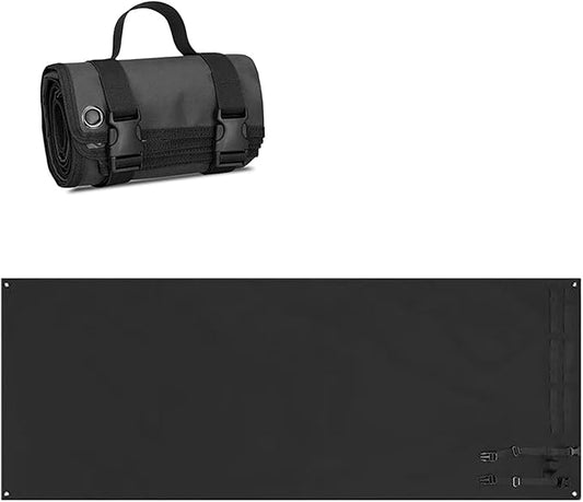 Outdoor Camping Tactical Training Shooting Mat Anti Slip Pad, Waterproof and Moisture-Proof Folding Mat Picnic Blanket Portable with Carry Strap