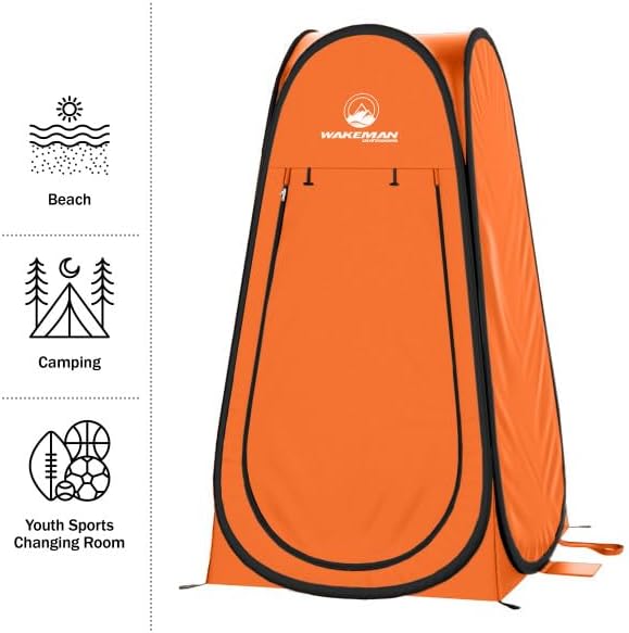 Pop Up Pod - Privacy Shower Tent, Dressing Room, or Portable Toilet Stall with Carry Bag