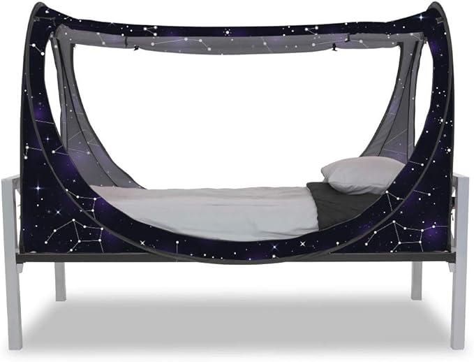 Privacy Pop Eclipse Bed Tent - Full/Starry Constellation