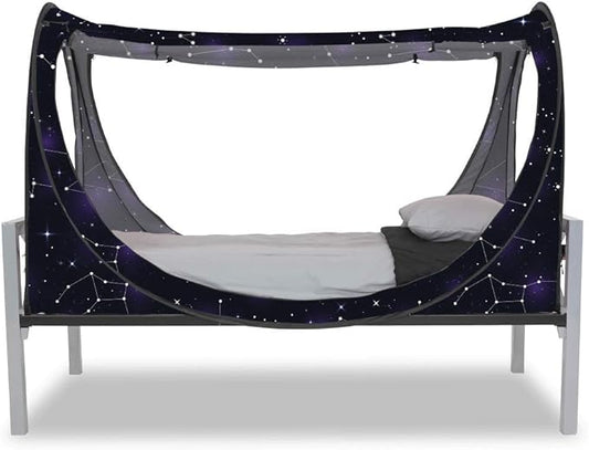 Privacy Pop Eclipse Bed Tent - Full/Starry Constellation