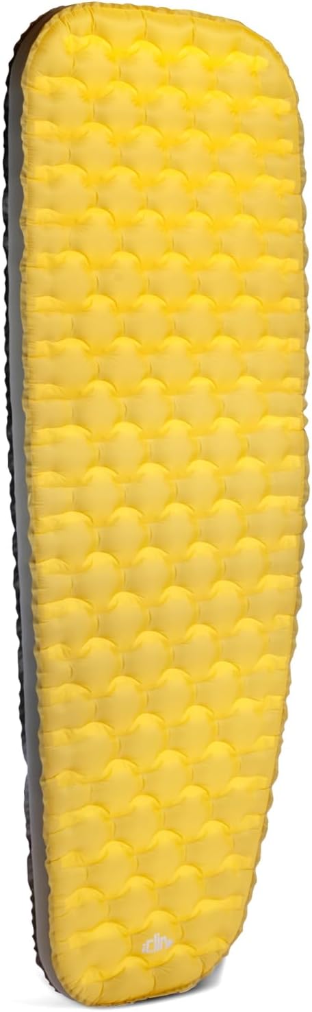 iClimb Stable Comfortable Air Sleeping Pad Ultralight Compact for Adults Camping Backpacking