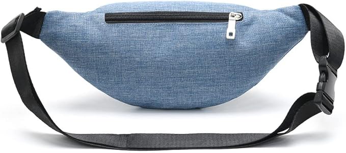Fanny Pack for Men & Women - Waterproof Waist Bag Pack with Adjustable Strap for Travel Sports Running.