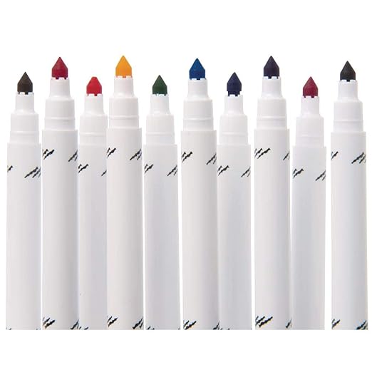 Colorations Washable Mini Markers, 200 Markers, 10 Colors, Coloring, Paper, Kids, Drawing, Bold Colors, Classroom, Pre-school, Art Supplies, School Supplies, Craft Projects