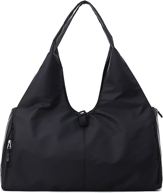 Travel Duffel Bag,Gym Tote Bags,Sports Duffel Bag with Shoe Compartment Wet Dry Separated Pockets for Women Men