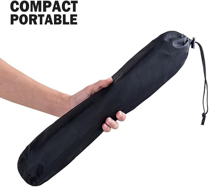 Foldable Tripod Camping Hanging Rack - 4 Hooks Outdoor Cookware Storage Portable, Outdoor Camping Folding Rack