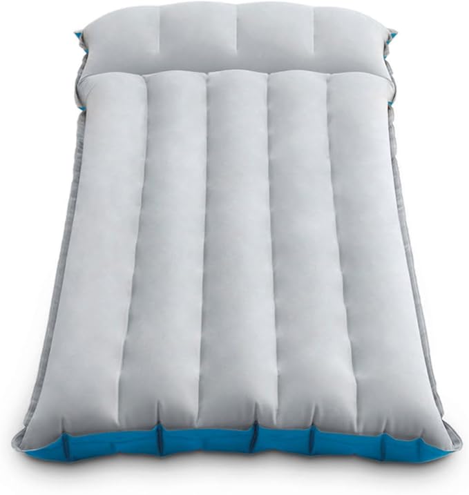 Intex 67997E Camping Sleeping Air Mattress 26.5" x 72.5": Durable Outdoor Use – 2-PLY Laminate – Velvety Surface – Unique Construction – 300lb Weight Capacity