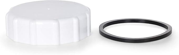 Camco Replacement Fill Cap for Use with Camco Premium Travel Toilets (41535, 41544) - Creates a Tight Seal to Prevent Water Leaks (41532)