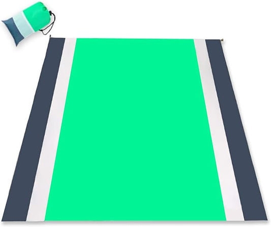 PY SUPER MODE Picnic Blanket Waterproof 78 × 82 inches - Extra Large Outdoor Beach Blanket Waterproof Sandproof, Lightweight & Portable Picnic Blankets for Camping Traveling Hiking