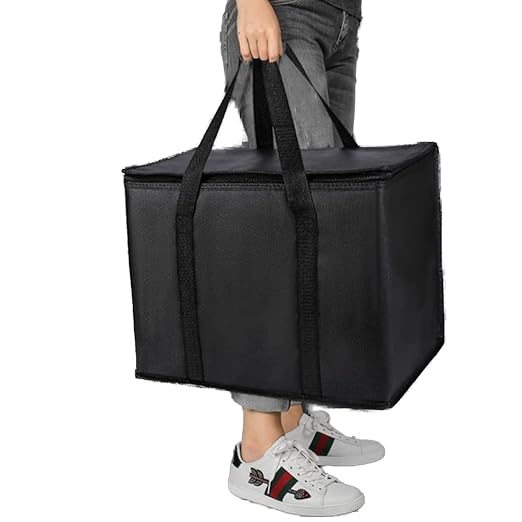 musbus insulated 3-Pack Trunk Organizer - Collapsible, Multi-Compartment Automotive SUV Car Organizer for Storage w/Adjustable Straps - Truck & Car Accessories for Women and Men - Black