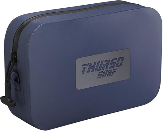THURSO SURF Waterproof Fanny Pack Dry Bag Floating Pouch Bag Adjustable Waist Strap Keep Your Phone and Valuables Safe/Dry SUP Accessories for Kayaking Paddle Board Snorkeling Boating (Navy)