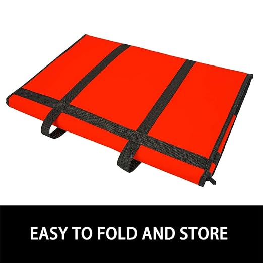 Bodaon 2-Pack Insulated Food Delivery Bag for Hot/Cold Meal, XXX-Large Cooler Bags, Pizza Delivery Bag for Uber Eats, Insulated Grocey Thermal Bag, Red