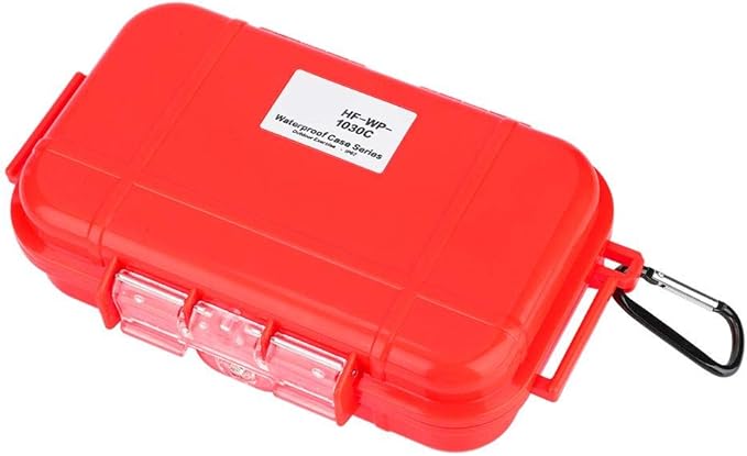Tbest Waterproof Dry Box Airtight Outdoor Shockproof Storage Case Multipurpose Carry Box Container Inner Rubber Pad Detachable 4 Colors